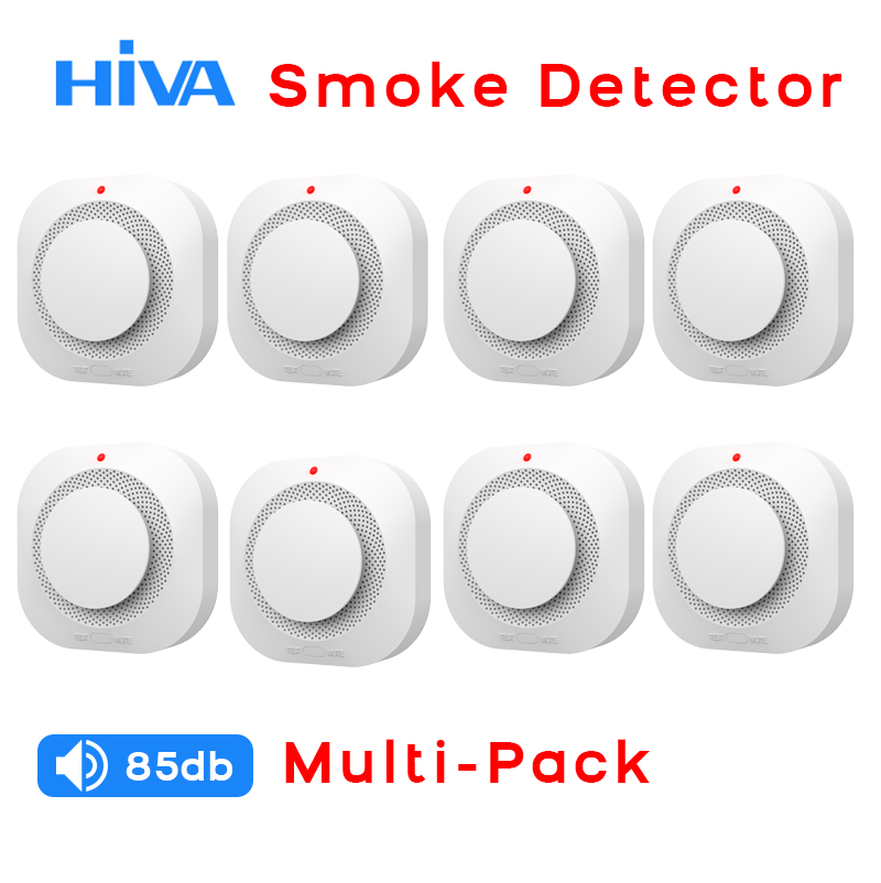 Smoke Detector Interconnected - Slimme onafhankelijke rookmeldersensor met geluids- en