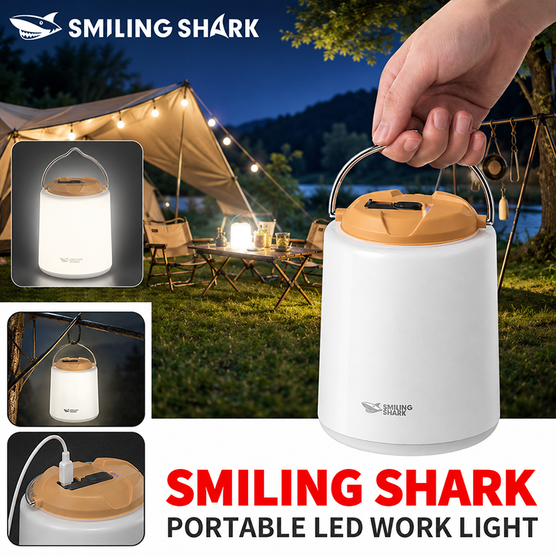 Power Outage Light - SMILING SHARK LED Oplaadbaar kampeerlicht Tentlicht