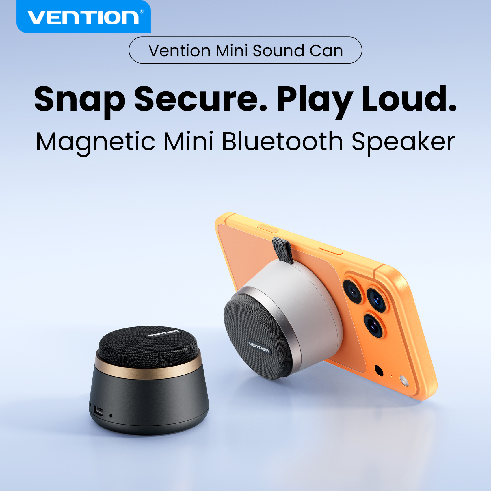 Google Speaker Nest Mini - Vention magnetische draagbare Bluetooth-luidspreker IPX6 waterdichte