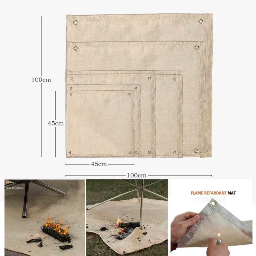 Fire Blanket Kitchen - Vuurdeken van glasvezelmat voor hoge temperaturen,