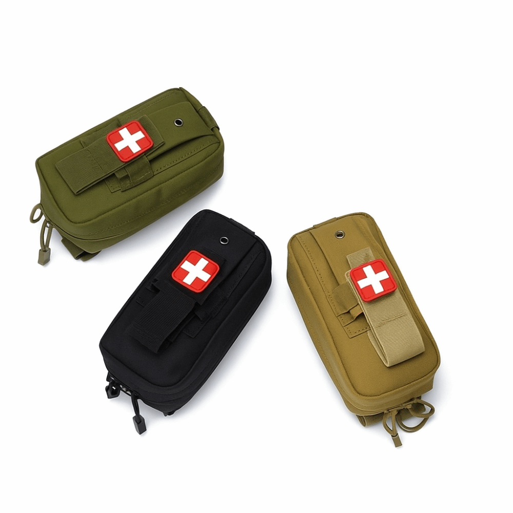 First Aid Bag Kit - Draagbare EHBO-kit met beenbevestiging, lichtgewicht noodhulpkit,