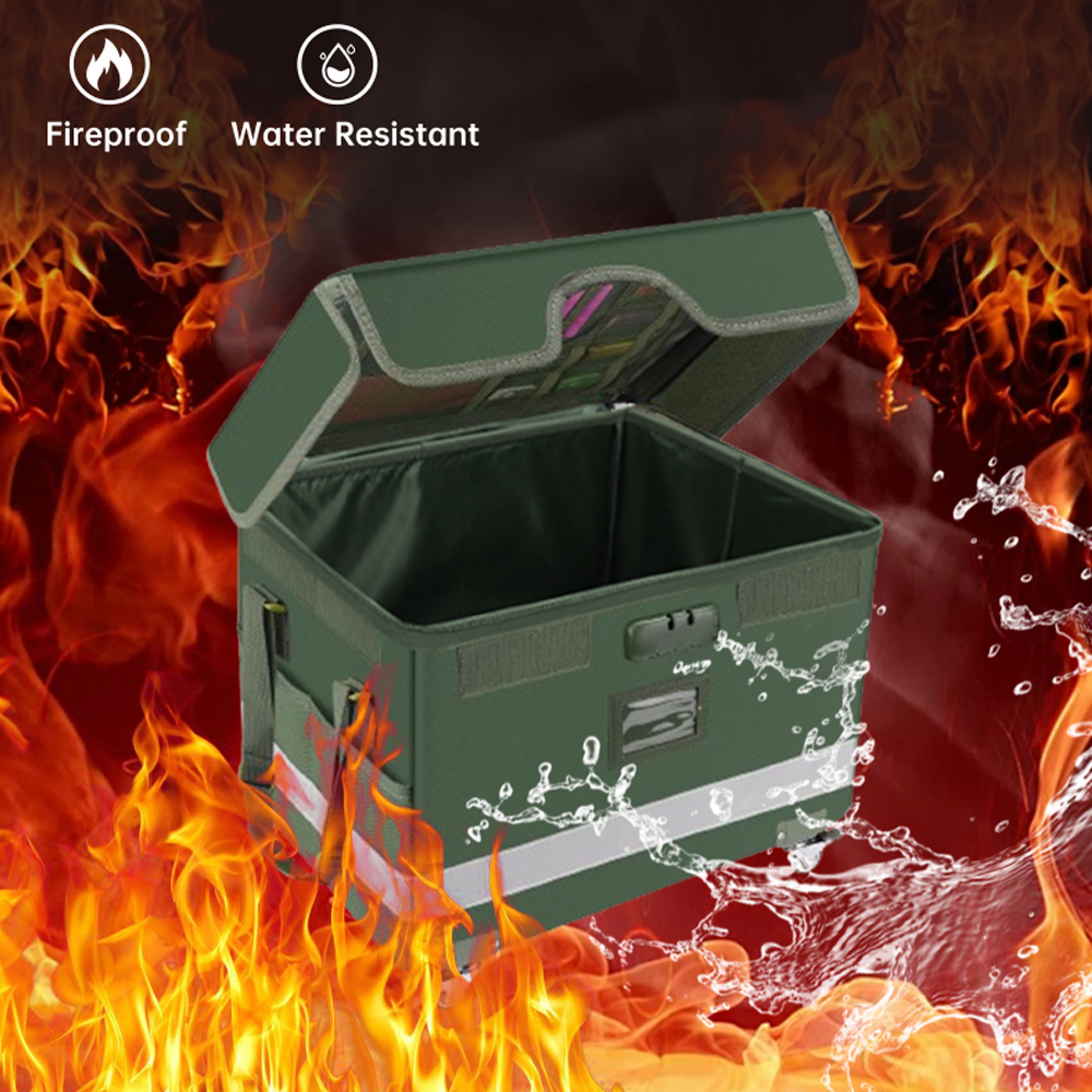 Fire Safe Document - Brandwerende opbergdoos Veilige documentendoos met wielen