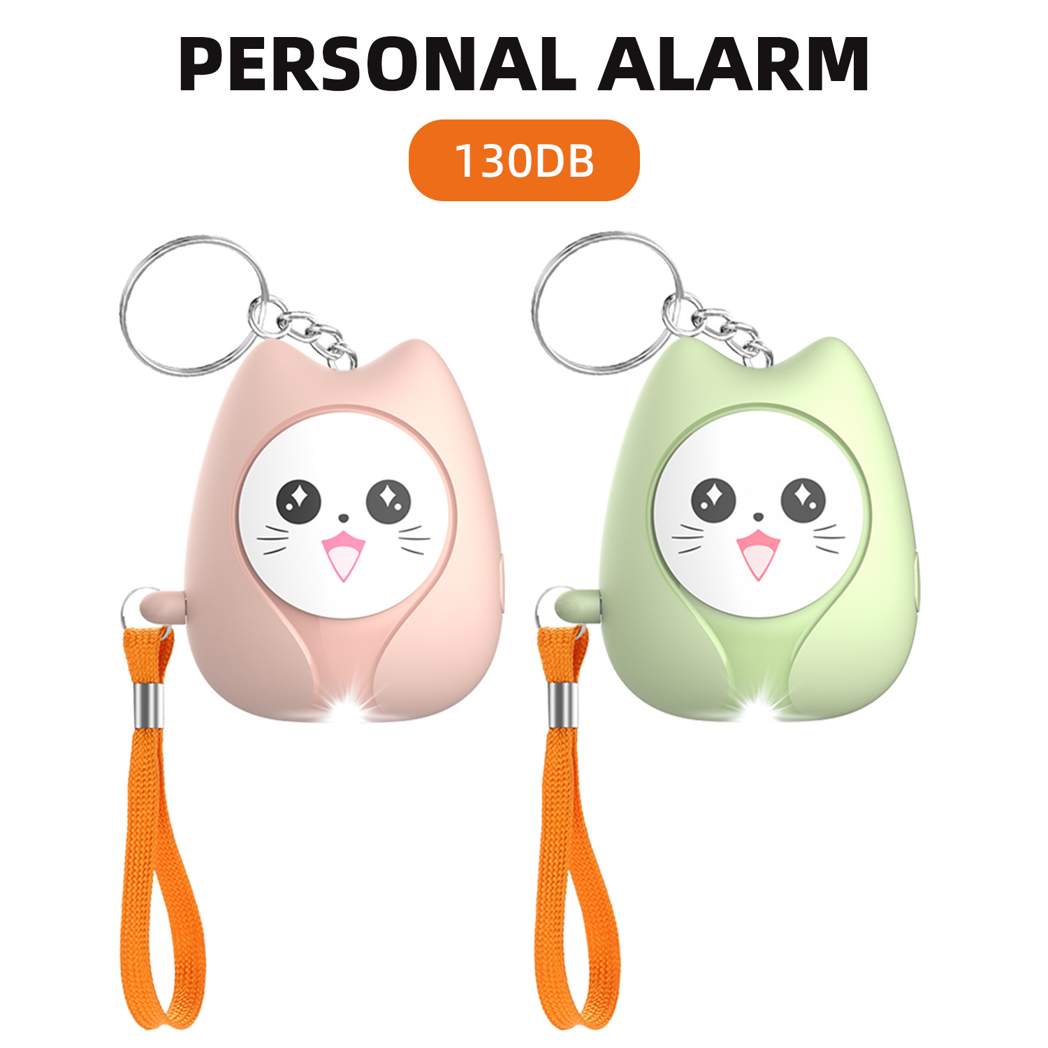Personal Alarm Keychain - 2025 Nieuw persoonlijk alarm Zelfverdediging voor
