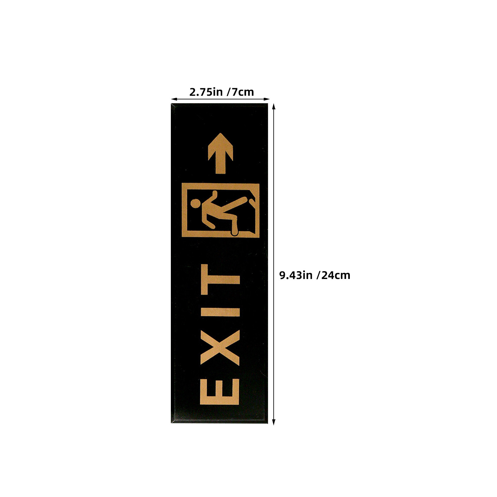 5 stuks uitgangsbord zelfkleve - Emergency Exit Sign recensie en prijs