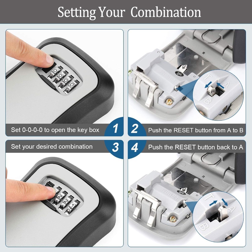 Sleutelkluis Wandgemonteerde w - Lockbox Key Secure recensie en prijs