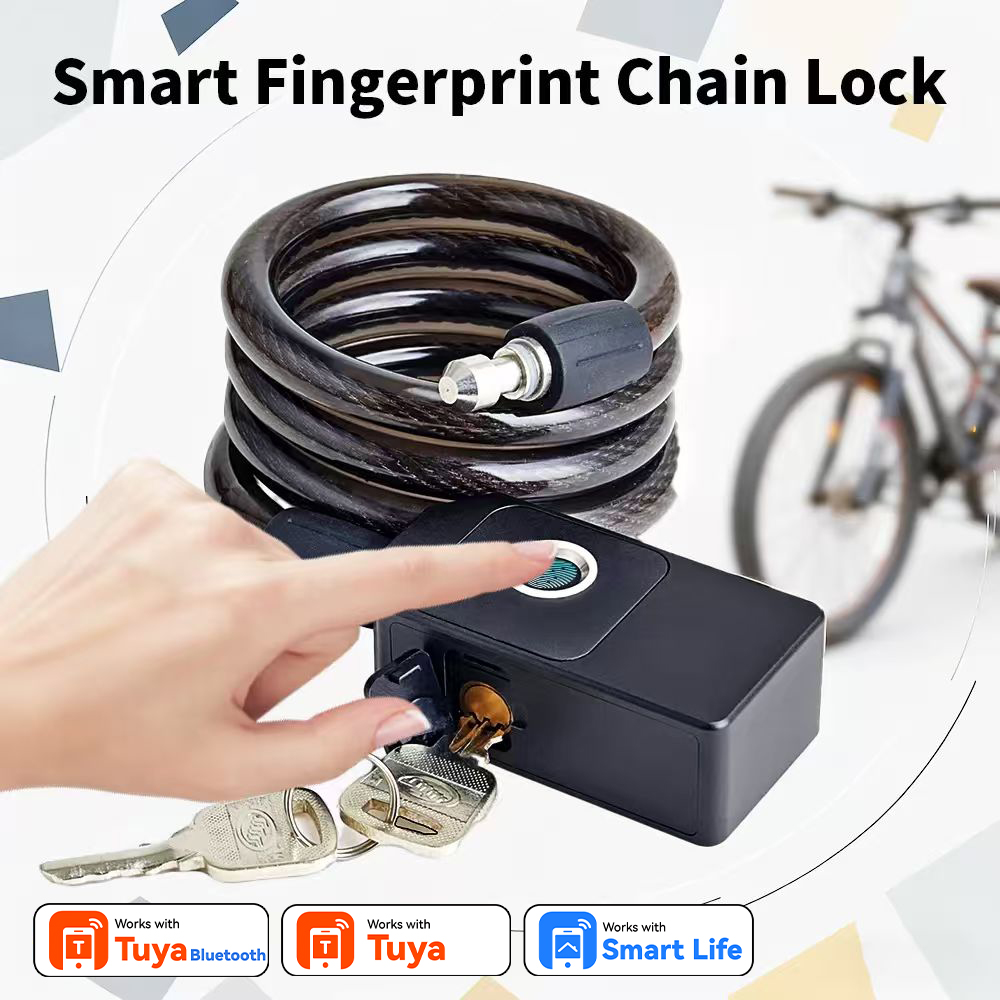 Slim Bluetooth- en vingerafdru - Security Chain Door recensie en prijs