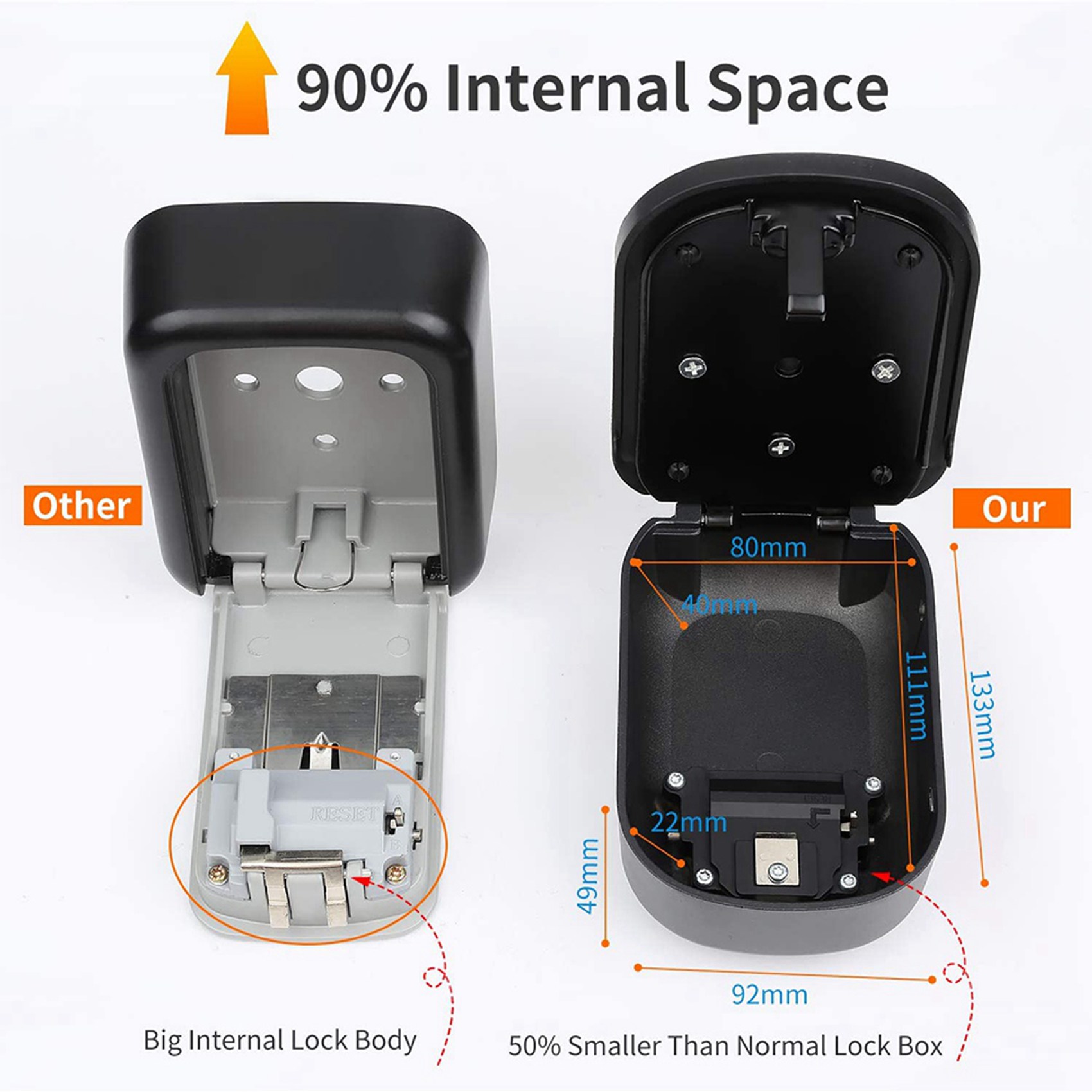ABKN-2X sleutelkastje voor wan - Lockbox Key Secure recensie en prijs