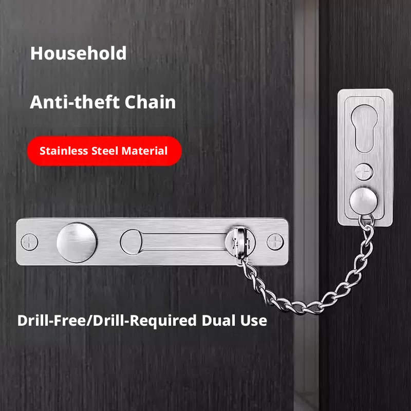 Robuuste, gepolijste drukknopb - Security Chain Door recensie en prijs