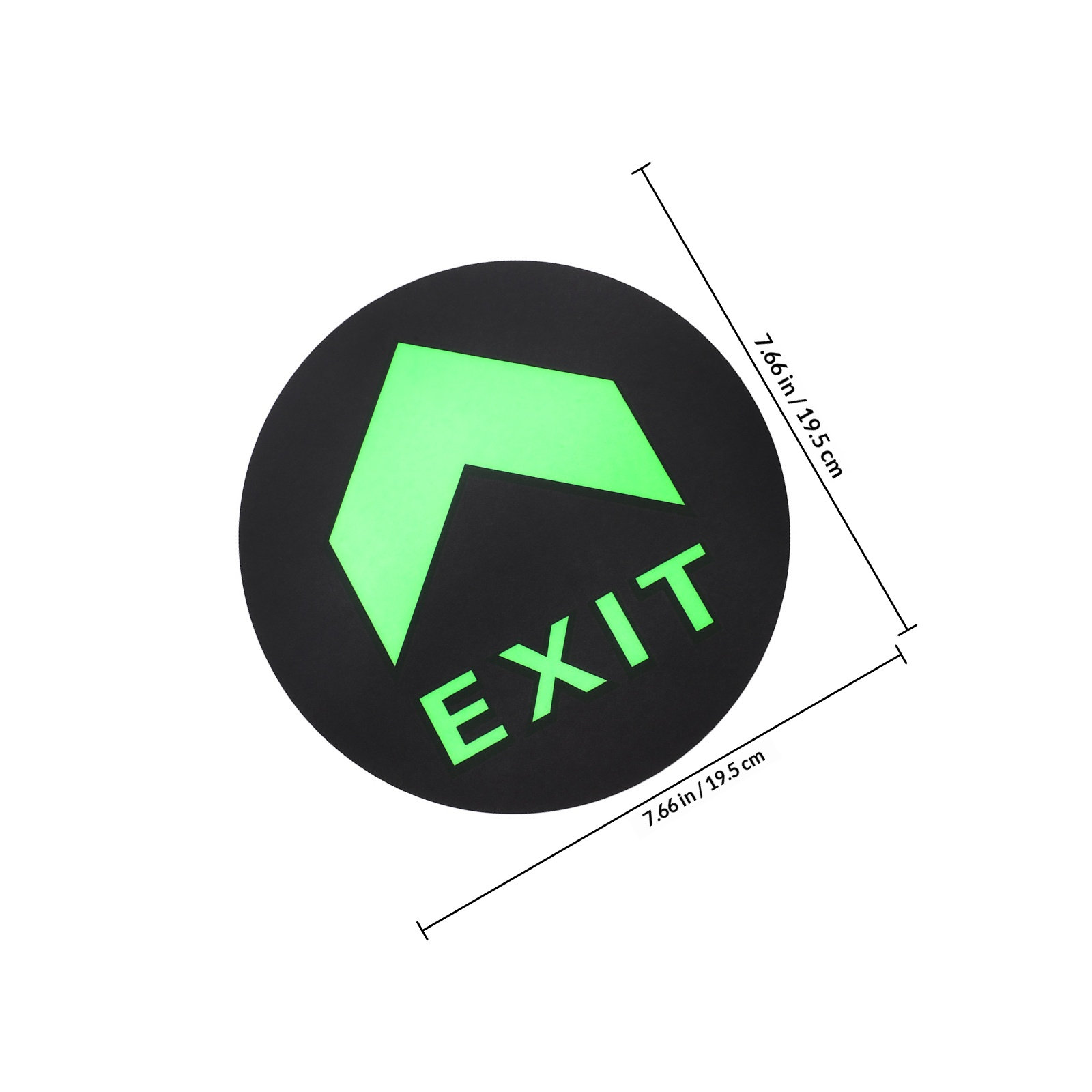 5 stuks Glow Safety Exit Signs - Emergency Exit Sign recensie en prijs