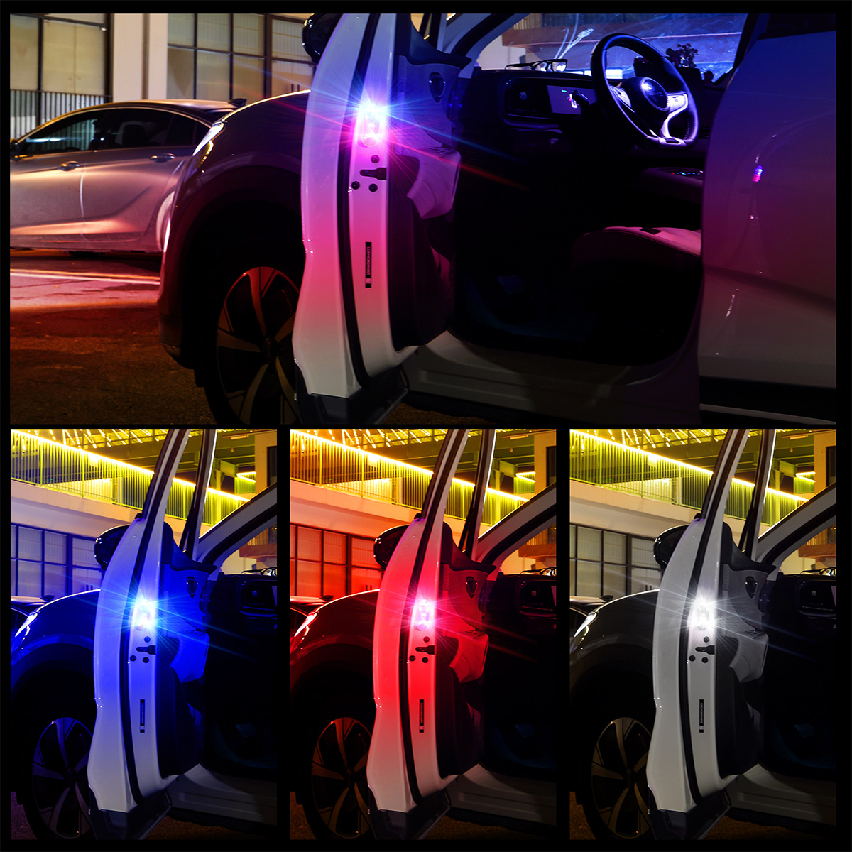1/2 stuks autodeur LED knipper - Emergency Exit Sign recensie en prijs