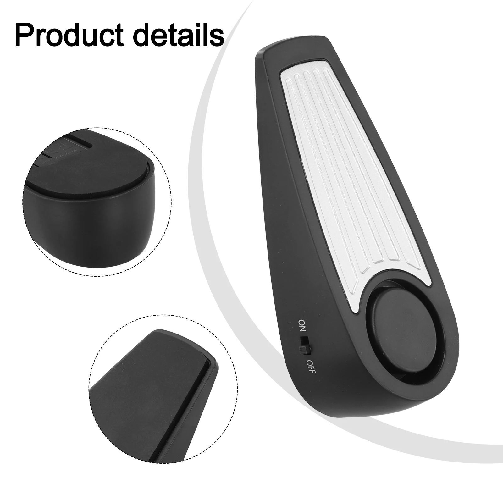 Alarm Witte draagbare deurstop - Door Stop Alarm recensie en prijs