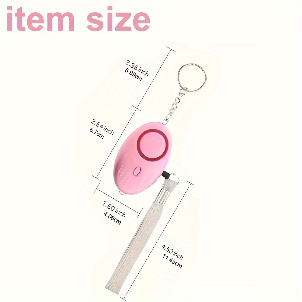 130dB persoonlijk veiligheidsa - Personal Alarm Keychain recensie en prijs