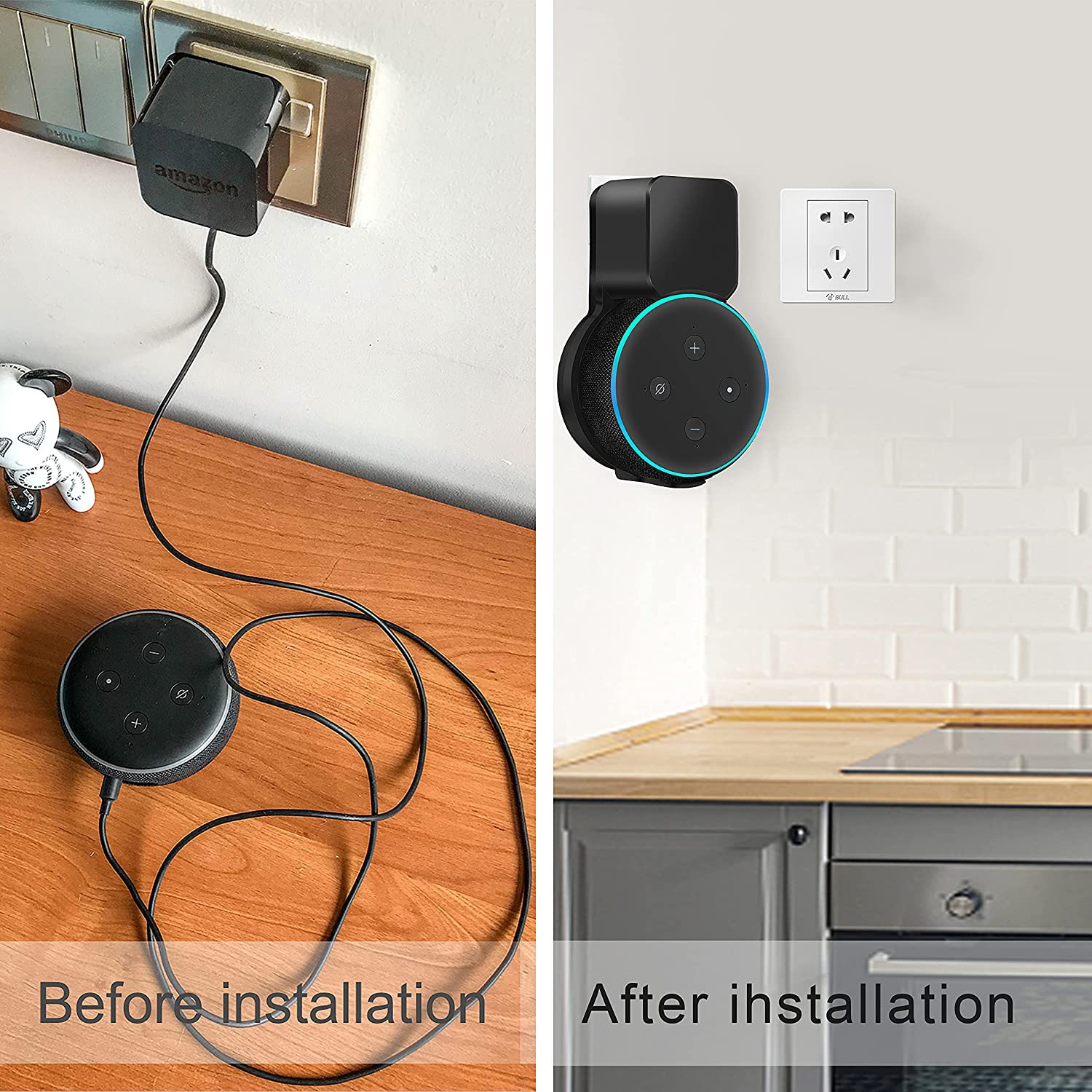 Echo Dot wandhouder, luidsprek - Amazon Speaker Echo Pop recensie en prijs