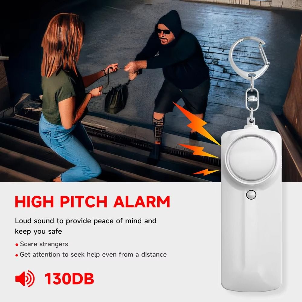 130dB luid persoonlijk veiligh - Personal Alarm Keychain recensie en prijs