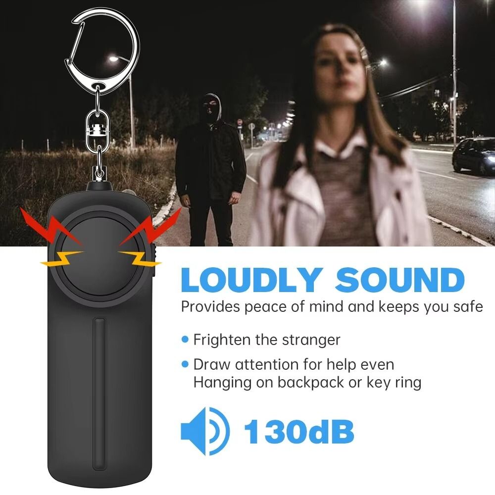 130dB luid persoonlijk veiligh - Personal Alarm Keychain recensie en prijs
