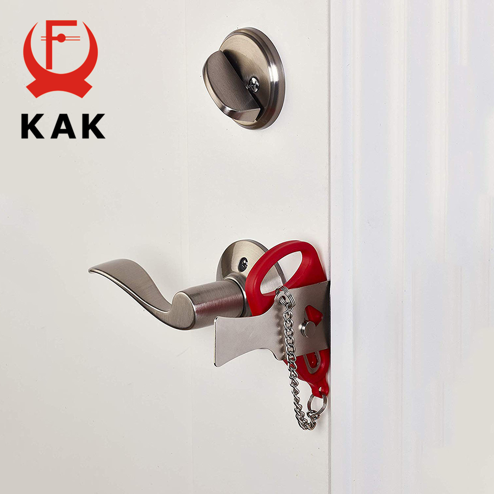 KAK Draagbaar deurslot Keyless - Security Chain Door recensie en prijs