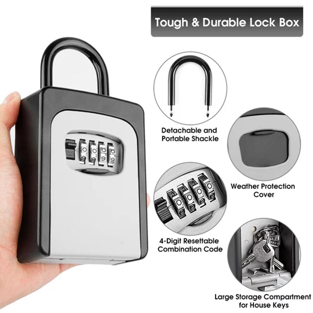 Aan de muur gemonteerde sleute - Lockbox Key Secure recensie en prijs