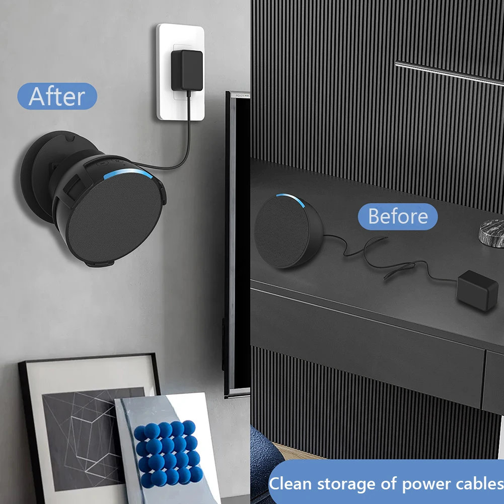 Aan de muur gemonteerde luidsp - Amazon Speaker Echo Pop recensie en prijs