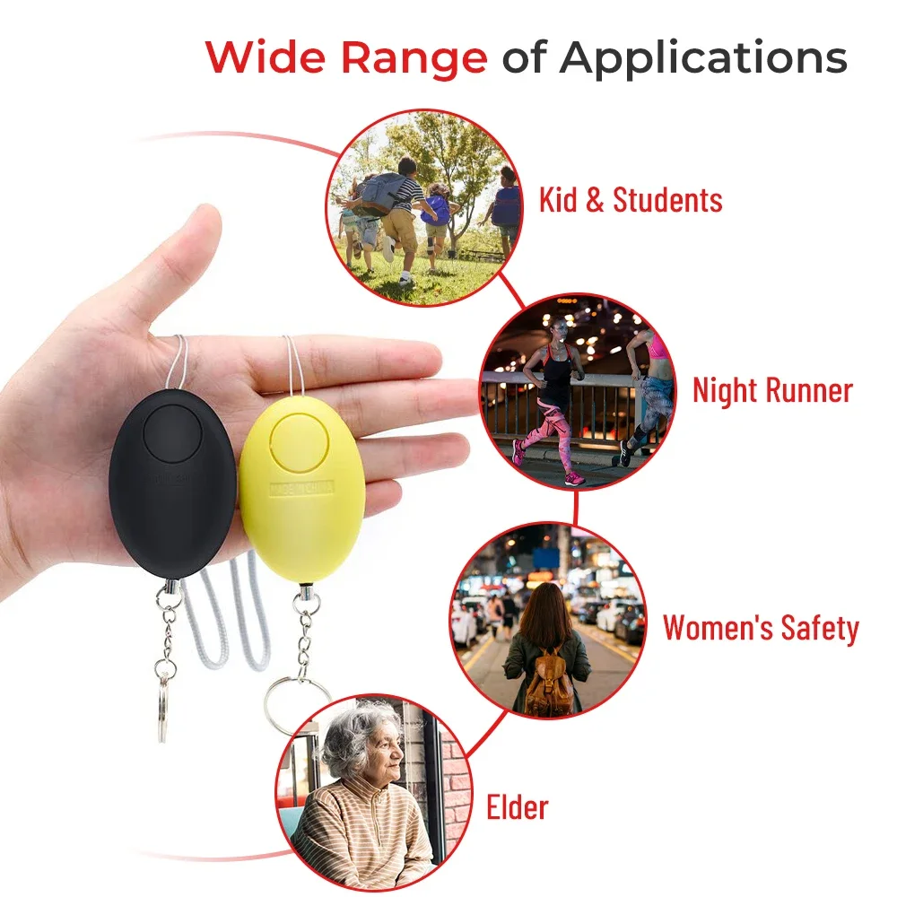 120dB Persoonlijke veiligheids - Personal Alarm Keychain recensie en prijs