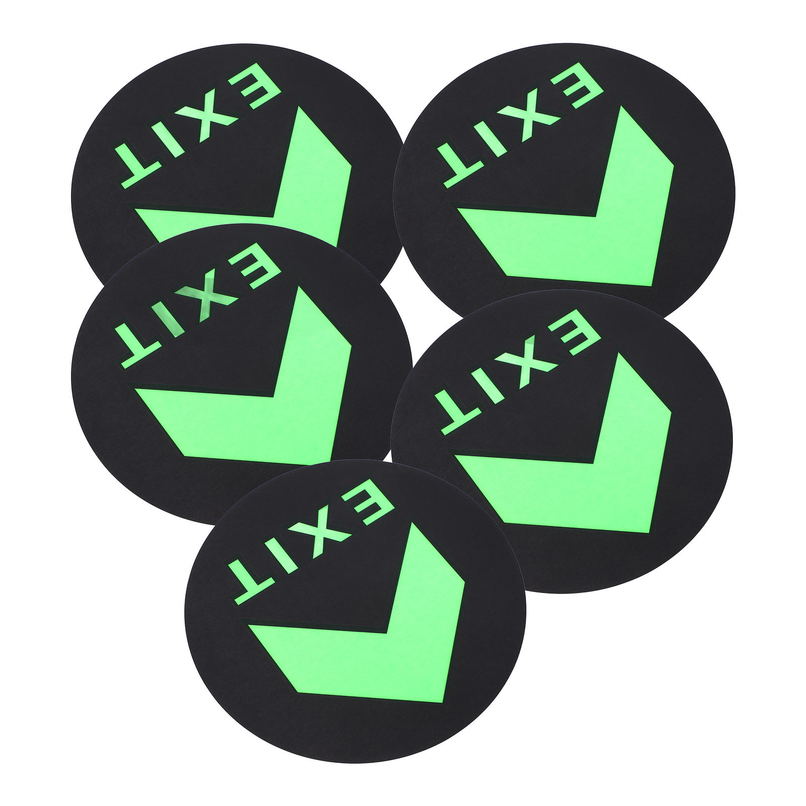 5 stuks Glow-in-the-dark veili - Emergency Exit Sign recensie en prijs