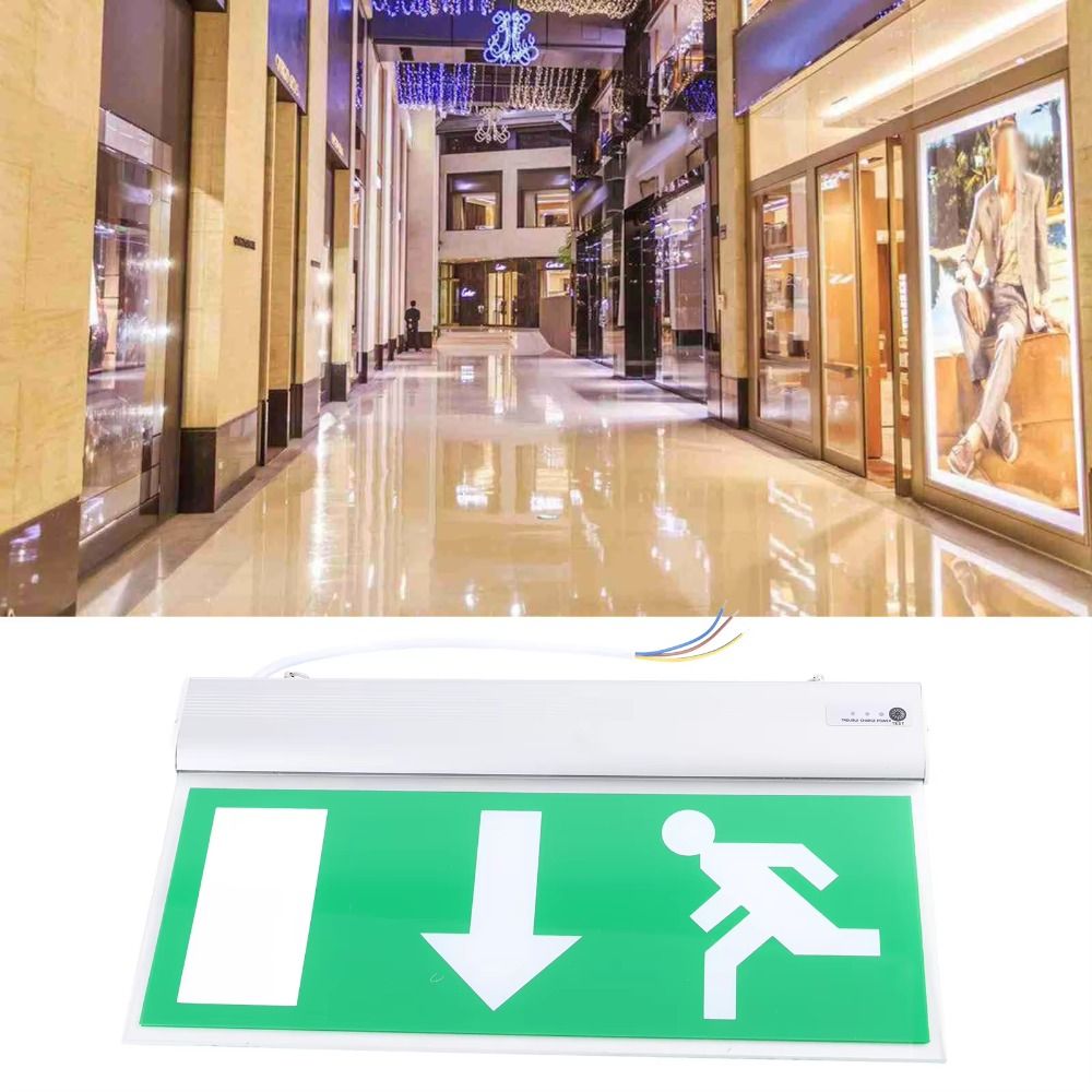 110-240V Commerciële LED-noodv - Emergency Exit Sign recensie en prijs