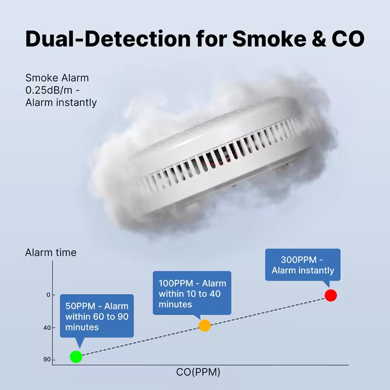 MOES Tuya ZigBee Rook- en Kool - Co Detector Plug recensie en prijs
