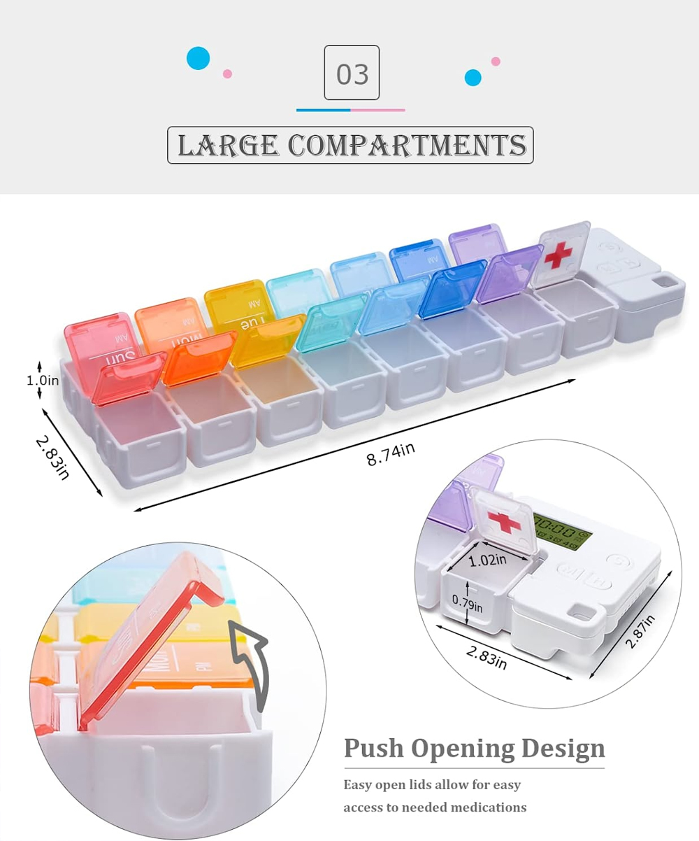 7-daagse pillenorganizer met m - Medicine Cabinet Lock recensie en prijs