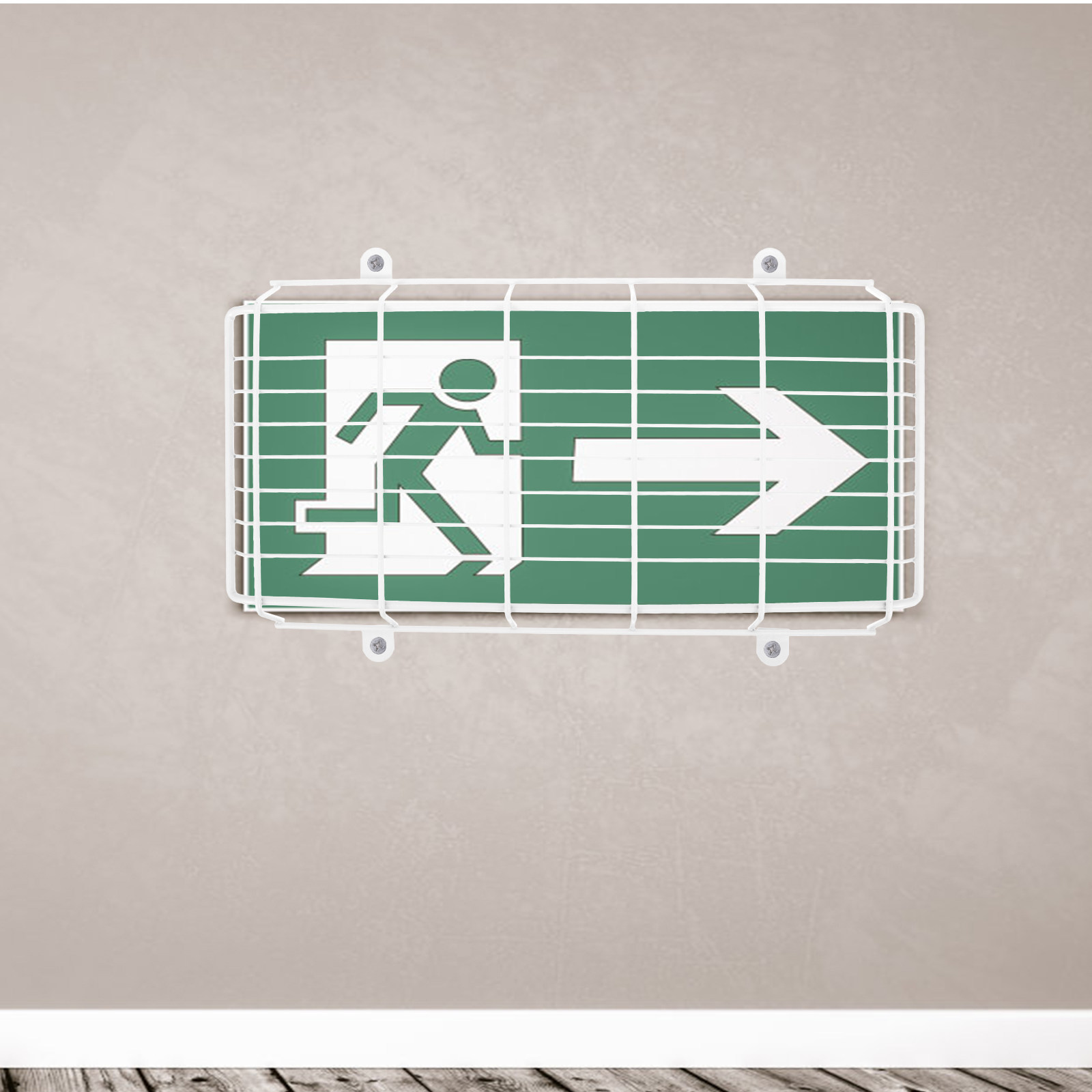 Metalen noodverlichtingsbesche - Emergency Exit Sign recensie en prijs